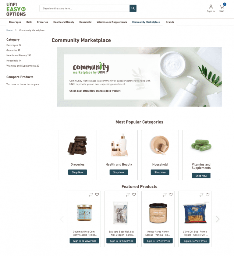 Hannover Messe UNFI Community Marketplace
