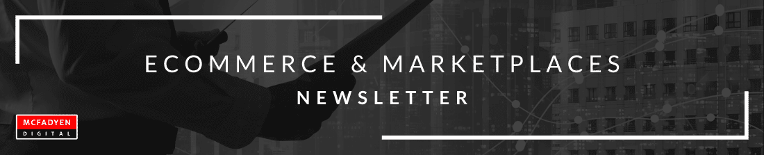 Ecommerce and Marketplace Newsletter Header