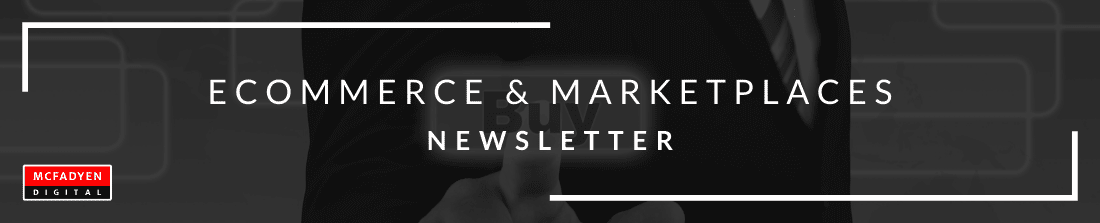 Ecommerce and Marketplace Newsletter Header